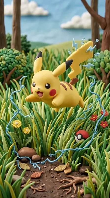 Pokemon Claymates Art