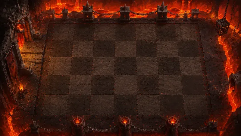 Retro Tower Defense Background Generator