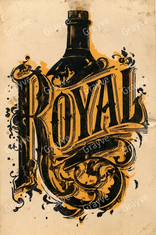 Vintage Matchbox Label Typographies