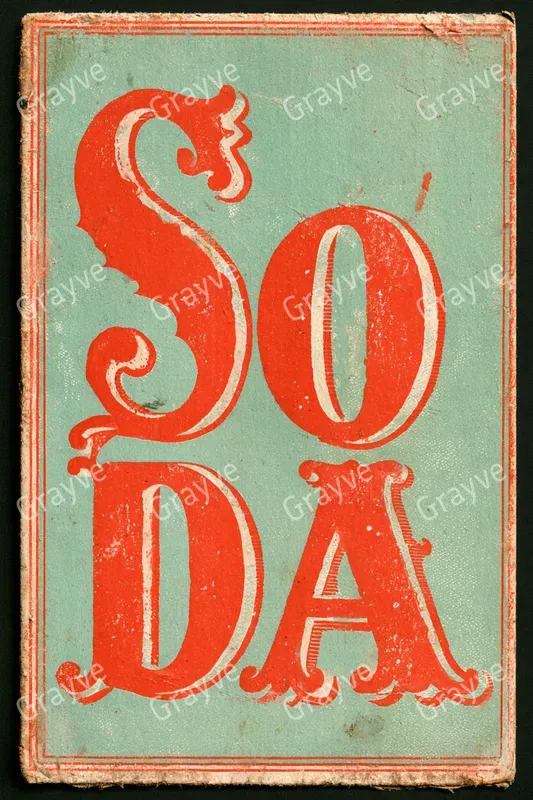 Vintage Matchbox Label Typographies