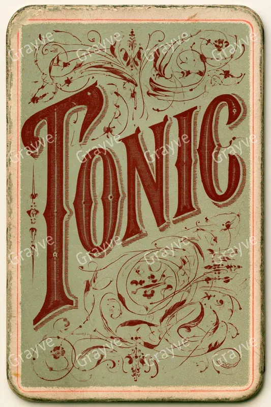 Vintage Matchbox Label Typographies