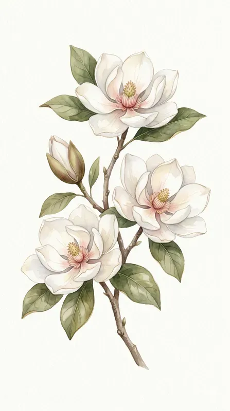 Watercolor Botanical Illustrations