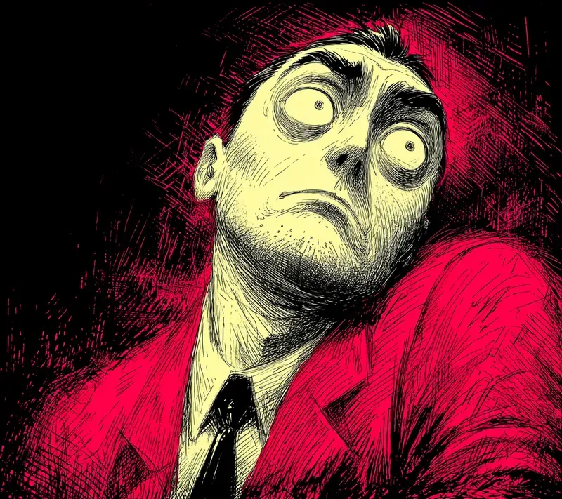 Dark Humor Comic Character Portraits
