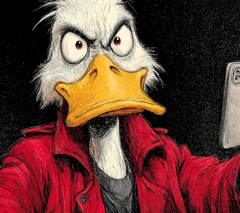 Dark Humor Comic Character Portraits
