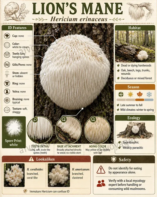Mushroom Id Infographics