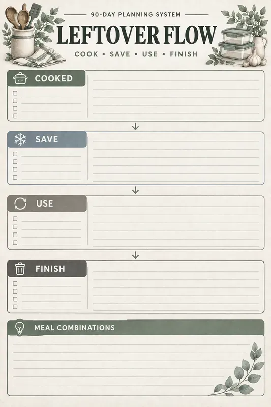 90 Day Meal Planning Printables