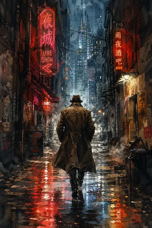 Neon Grit Watercolor Cinematics