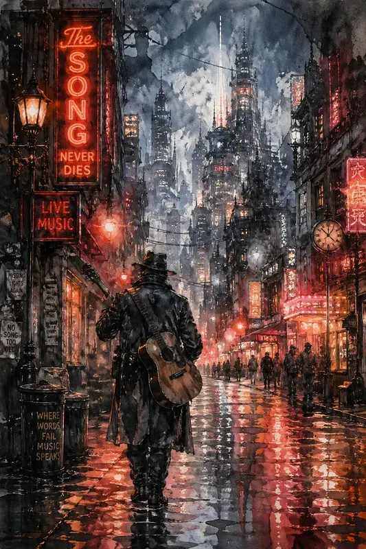 Neon Grit Watercolor Cinematics