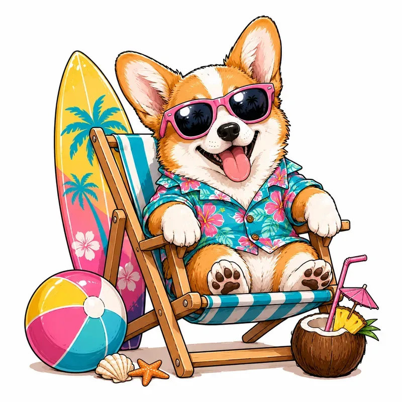 Vibrant Doodle Sticker Clipart Makers