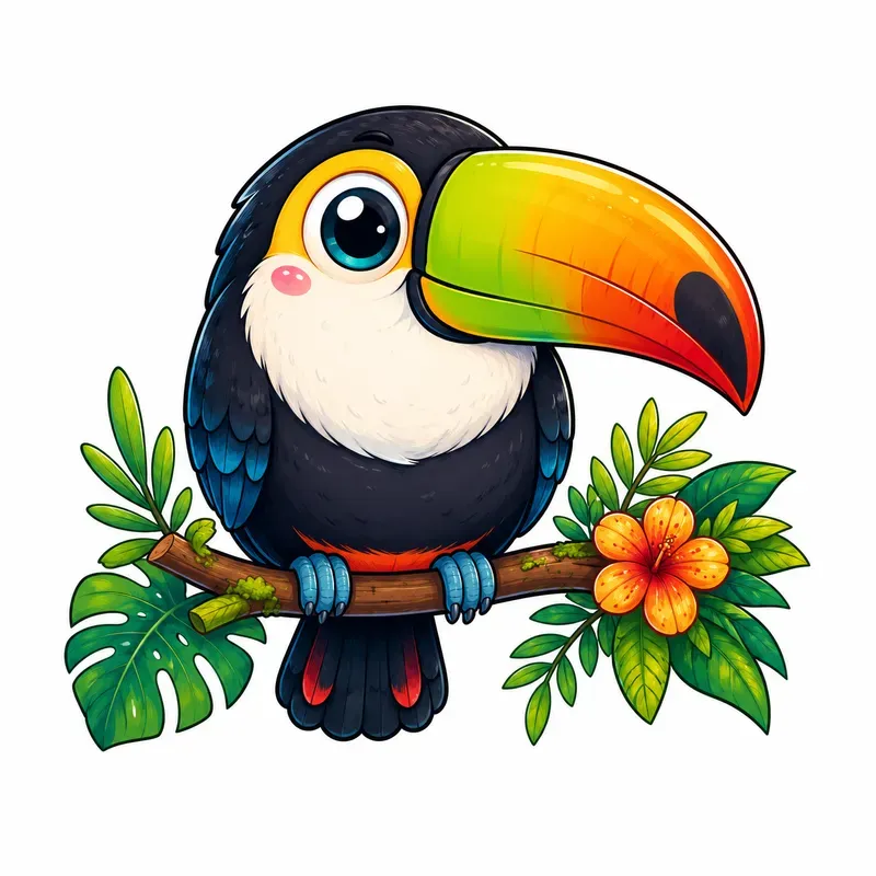 Vibrant Doodle Sticker Clipart Makers