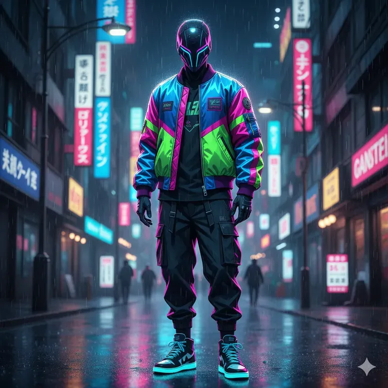 Neon Streetwear Anime Portrait Generators