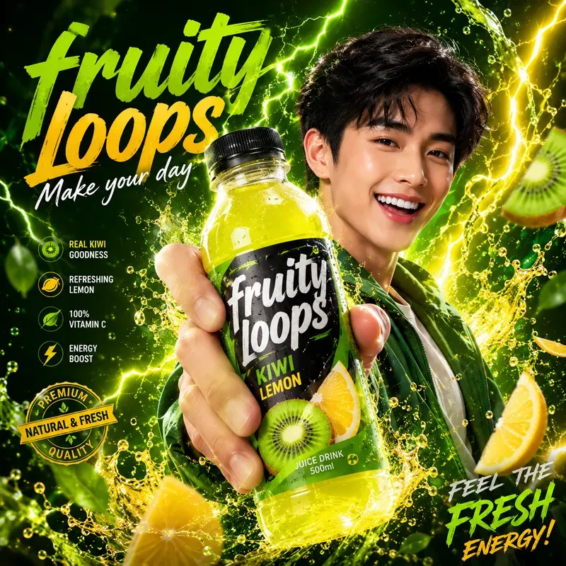 Viral Beverage Advertising Posters
