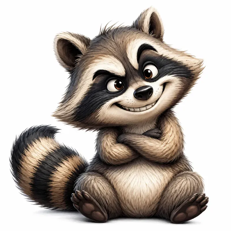 Whimsical Cartoon Animal Portraits