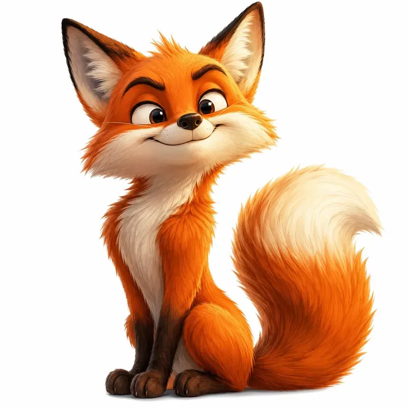 Whimsical Cartoon Animal Portraits
