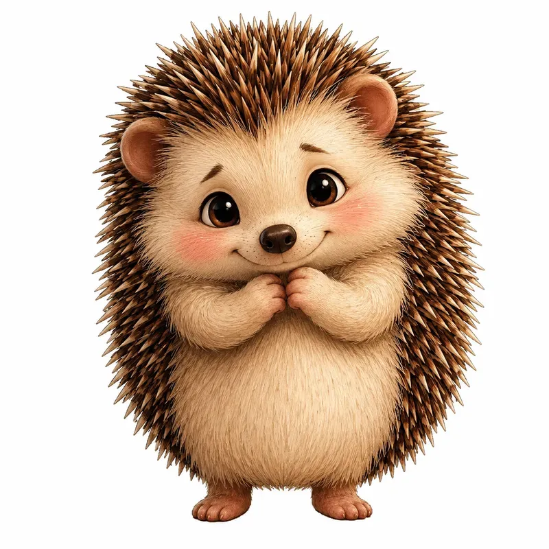 Whimsical Cartoon Animal Portraits