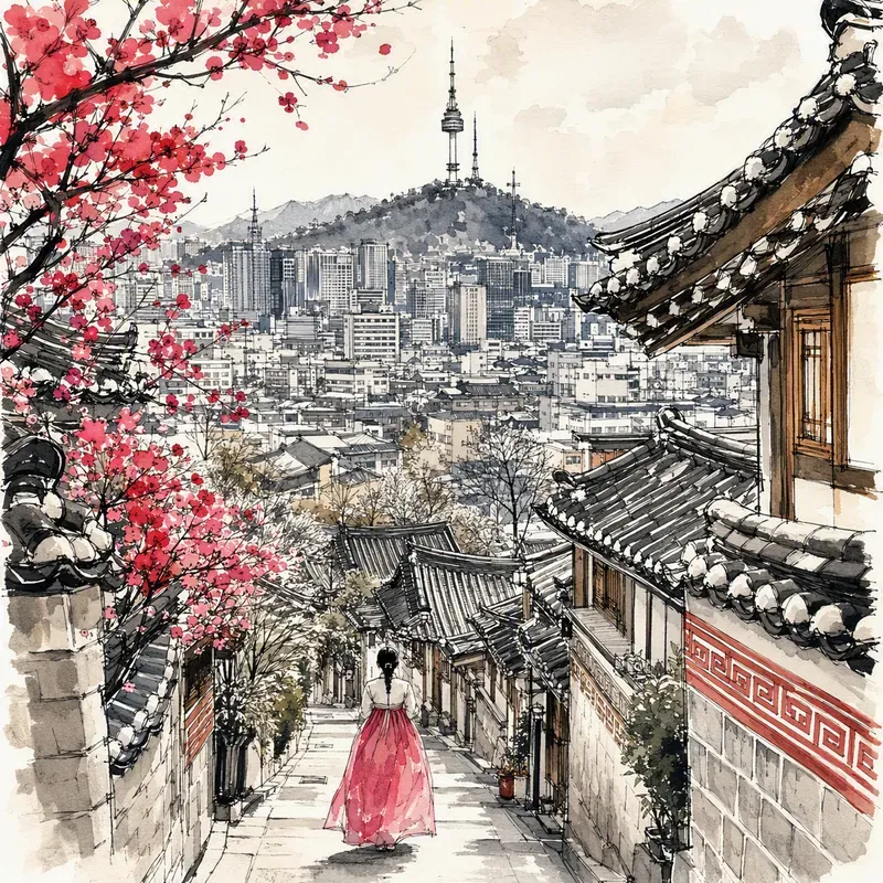 Artful Ink Splatter Travel Posters