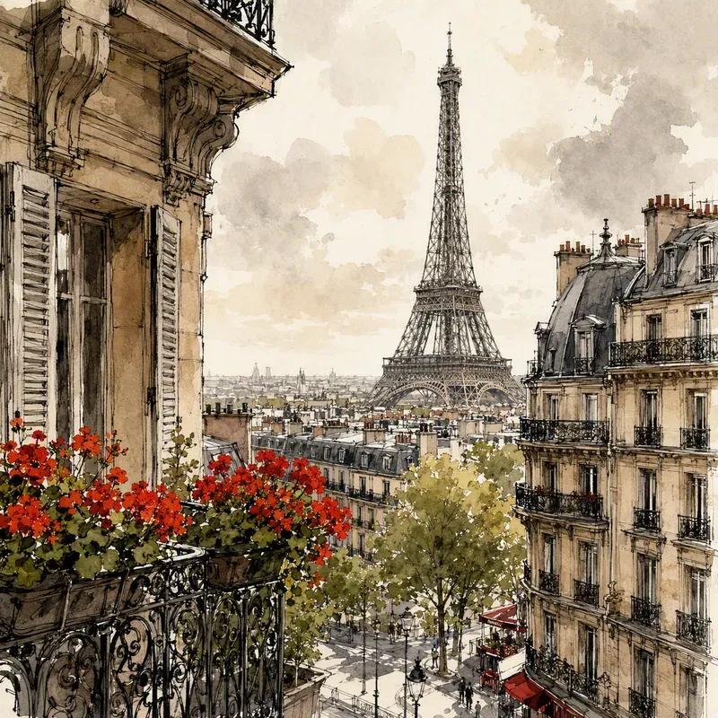 Artful Ink Splatter Travel Posters