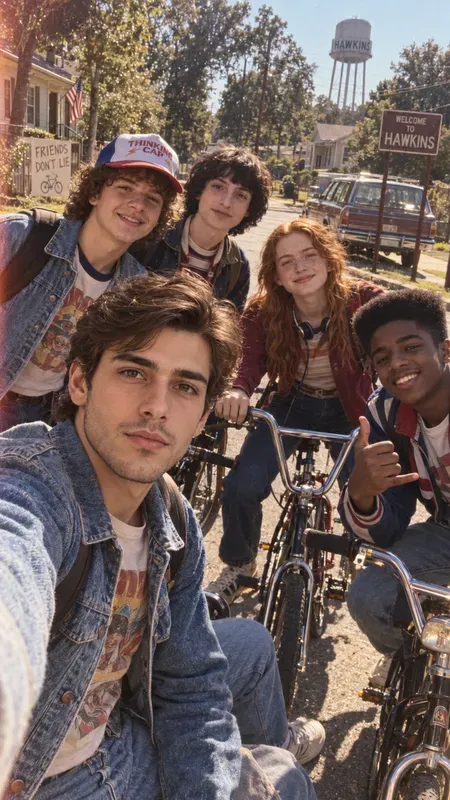 Stranger Things Selfie Vibes