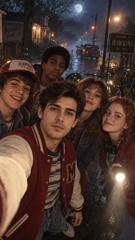 Stranger Things Selfie Vibes
