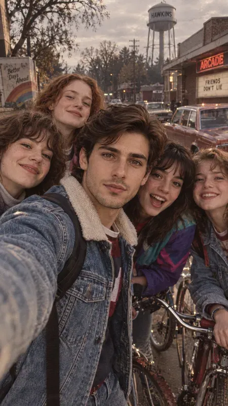 Stranger Things Selfie Vibes
