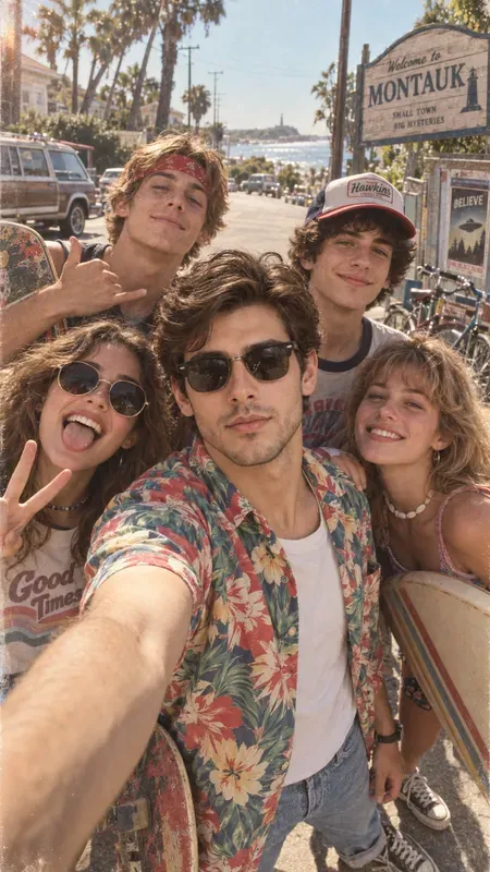 Stranger Things Selfie Vibes