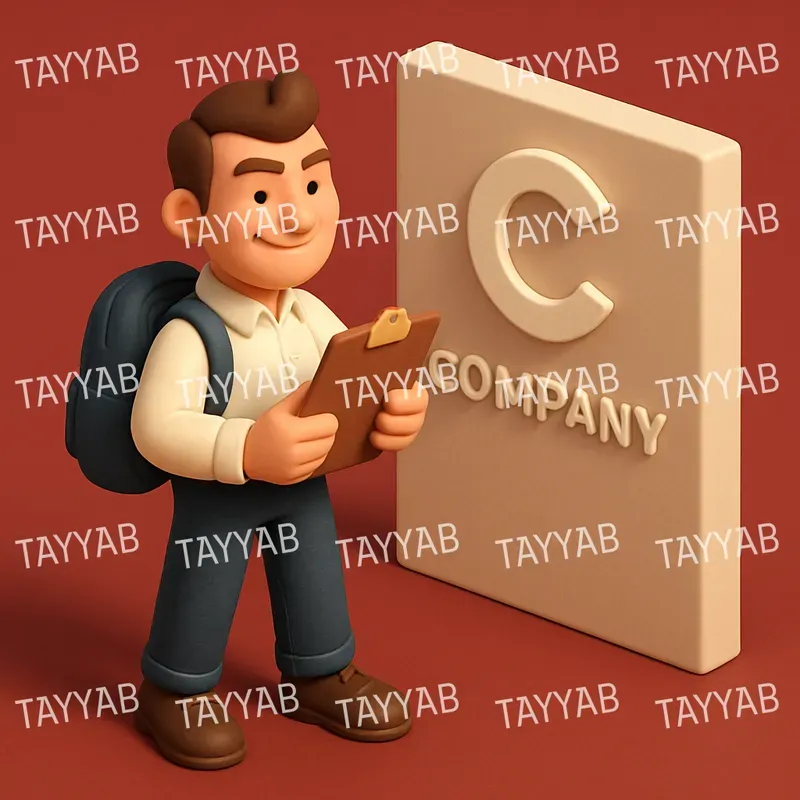 3D Clay Business Illustrations