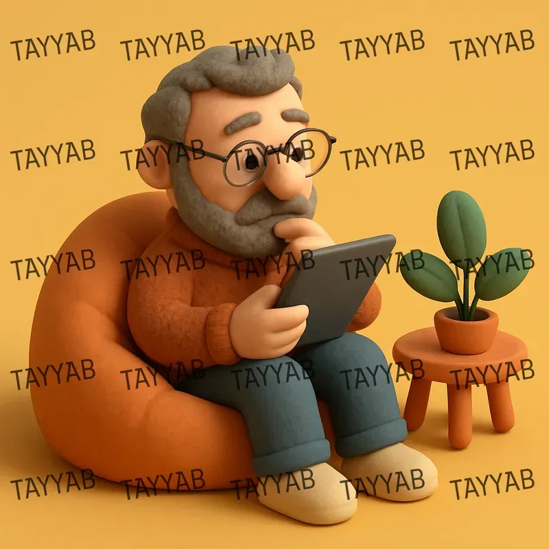 3D Clay Business Illustrations