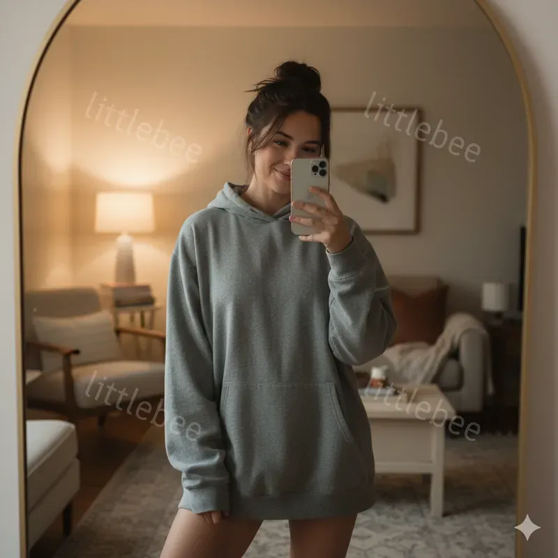 Aesthetic Mirror Selfies Photography