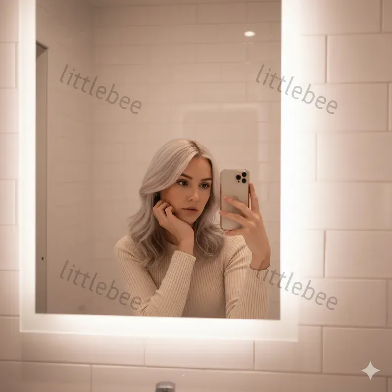 Aesthetic Mirror Selfies Photography