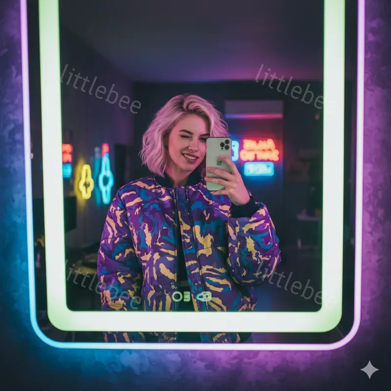 Aesthetic Mirror Selfies Photography