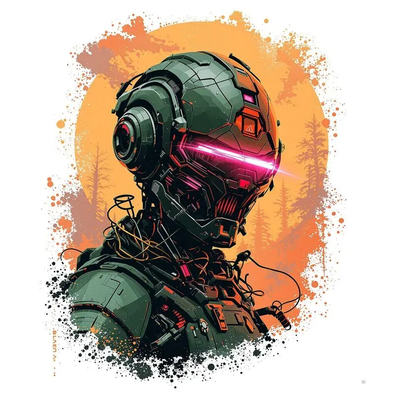 Design Tshirt Postapocalyptic Vibes