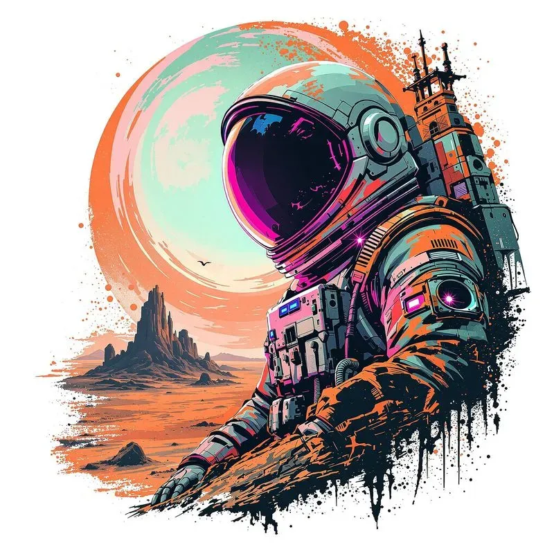 Design Tshirt Postapocalyptic Vibes