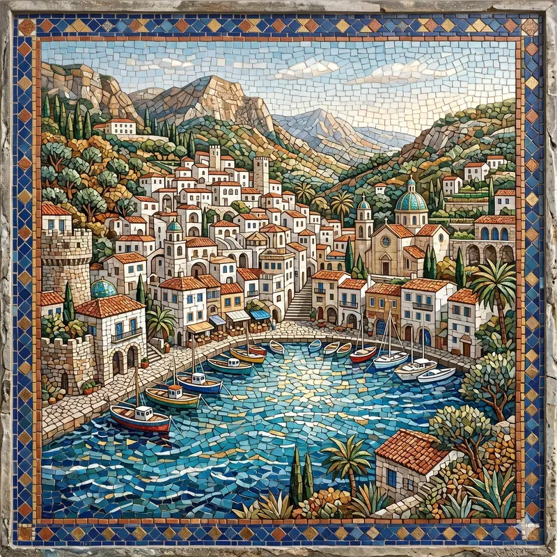 Artisan Mosaic Worlds Of Fragments