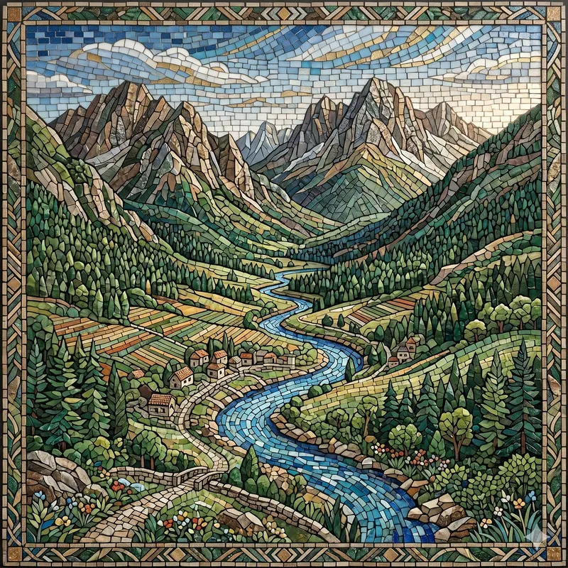 Artisan Mosaic Worlds Of Fragments