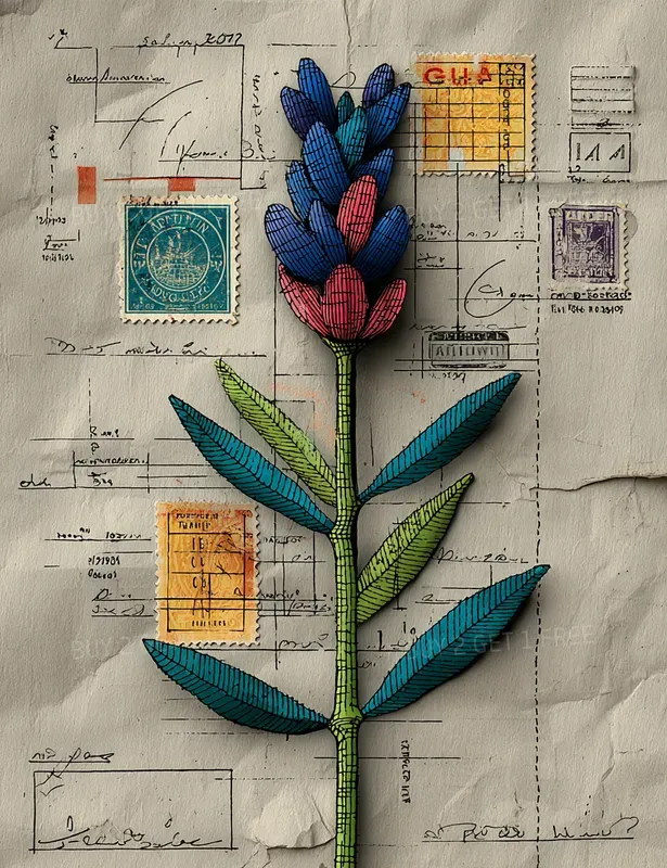 Forgotten Herbarium Vintage Papers