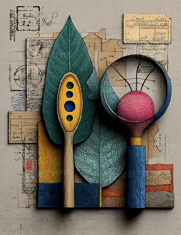 Forgotten Herbarium Vintage Papers