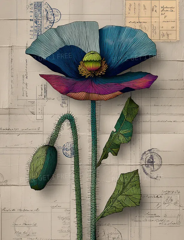 Forgotten Herbarium Vintage Papers