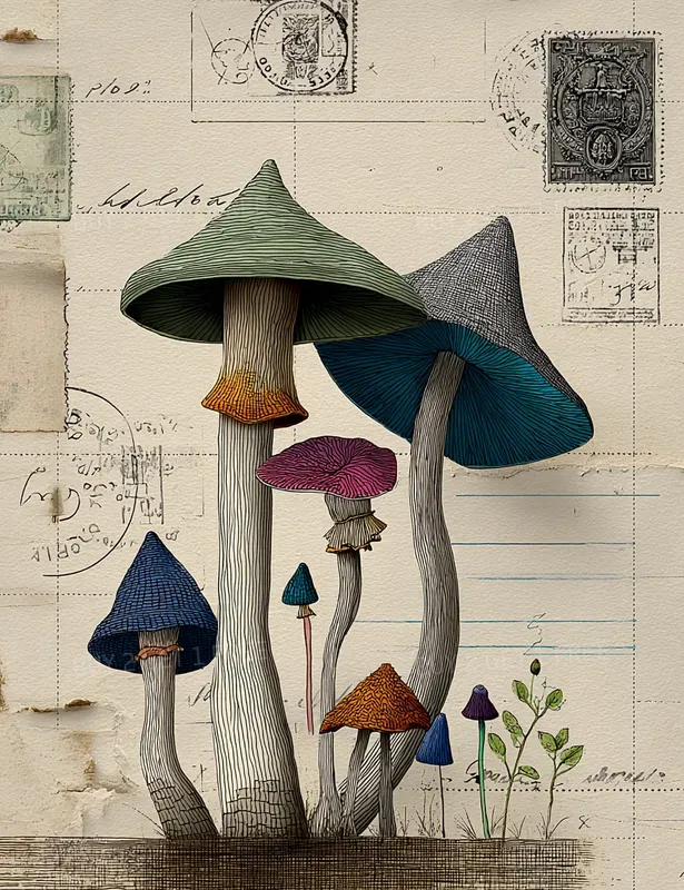 Forgotten Herbarium Vintage Papers