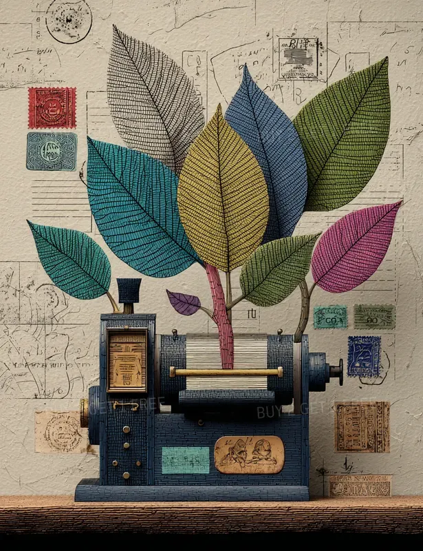 Forgotten Herbarium Vintage Papers