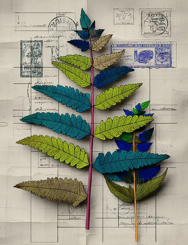 Forgotten Herbarium Vintage Papers