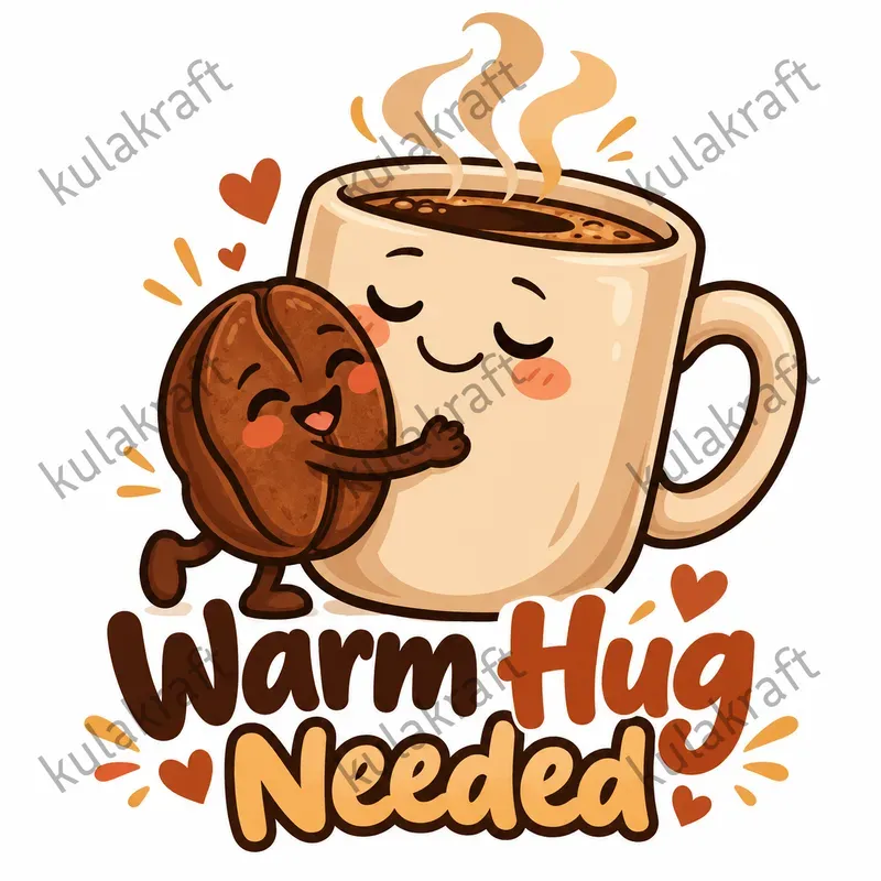 Funny Coffee Character Tshirt Designs