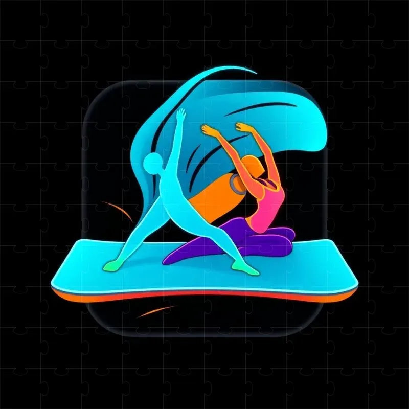 Energetic Fitness Icons