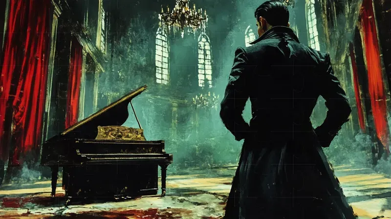 Gothic Fantasy Oil Paintings Poster Art