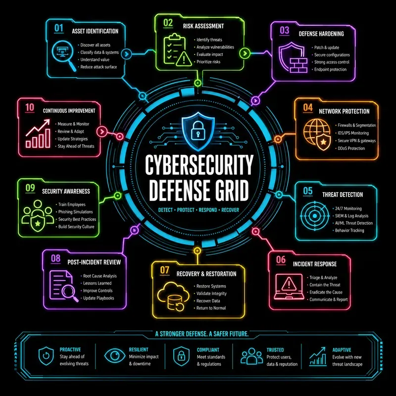Neon Infographic Gens