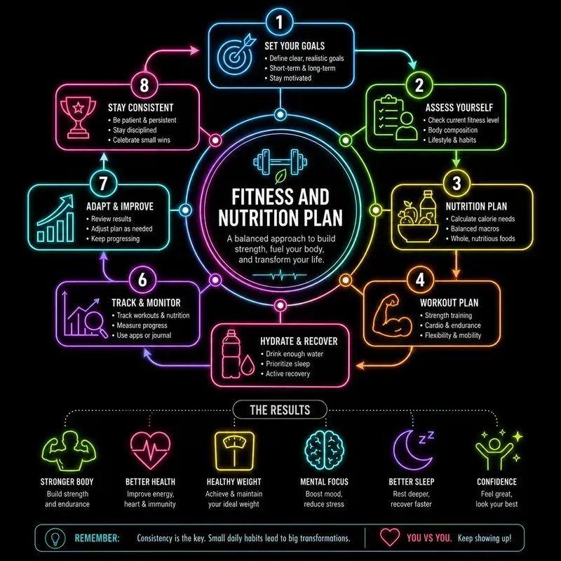 Neon Infographic Gens