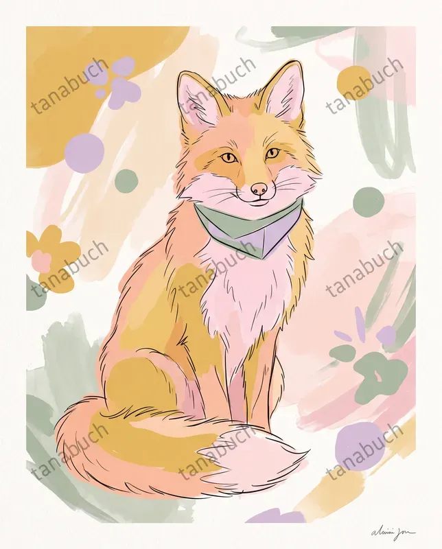 Pastel Line Art Editorials