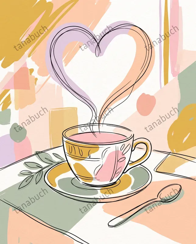 Pastel Line Art Editorials