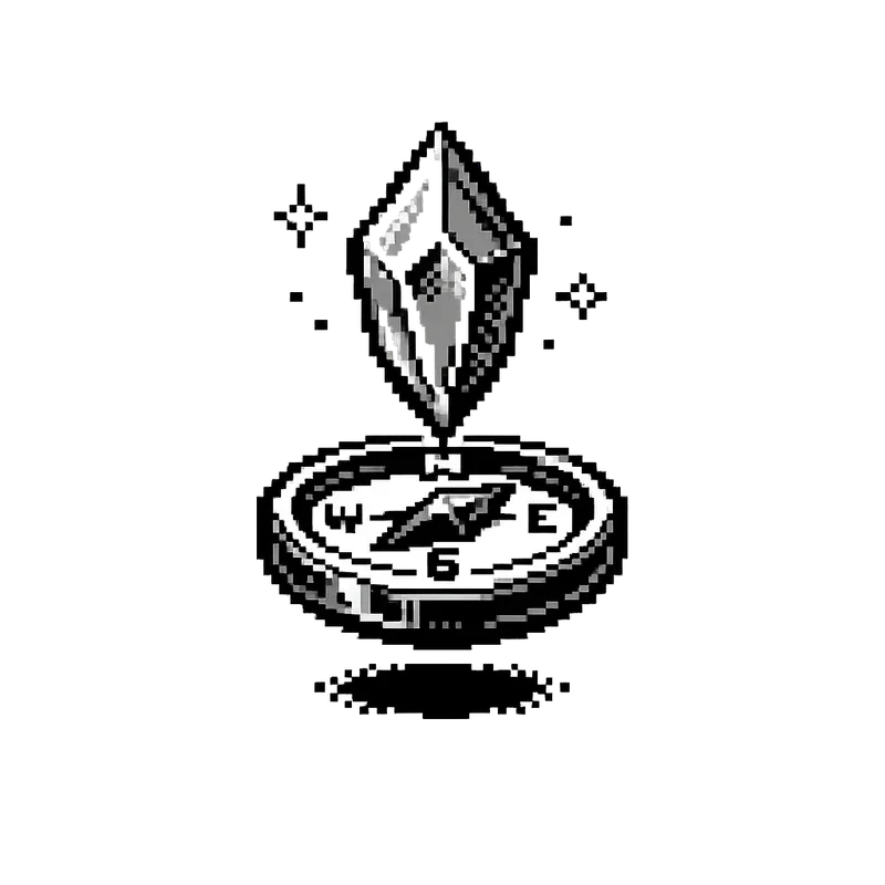 Retro Monochrome Pixel Icons