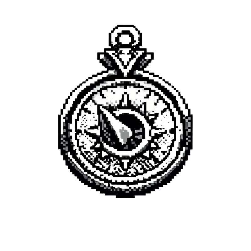 Retro Monochrome Pixel Icons