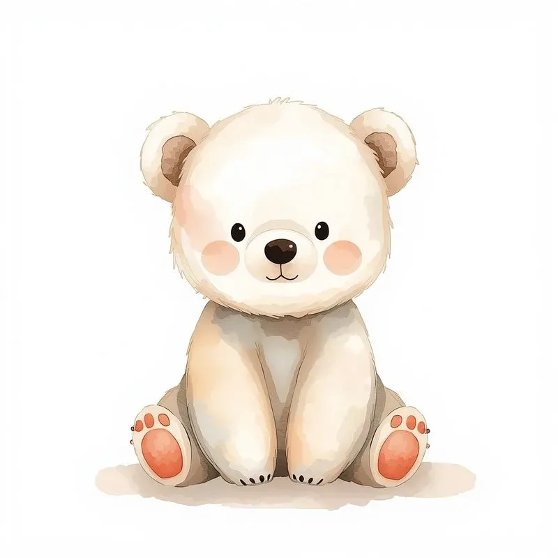 Cute Watercolor Animal Illustrations